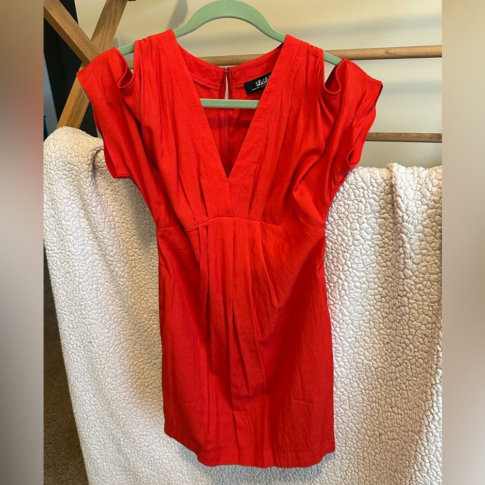Gorgeous orange Lulus dress. Size XS